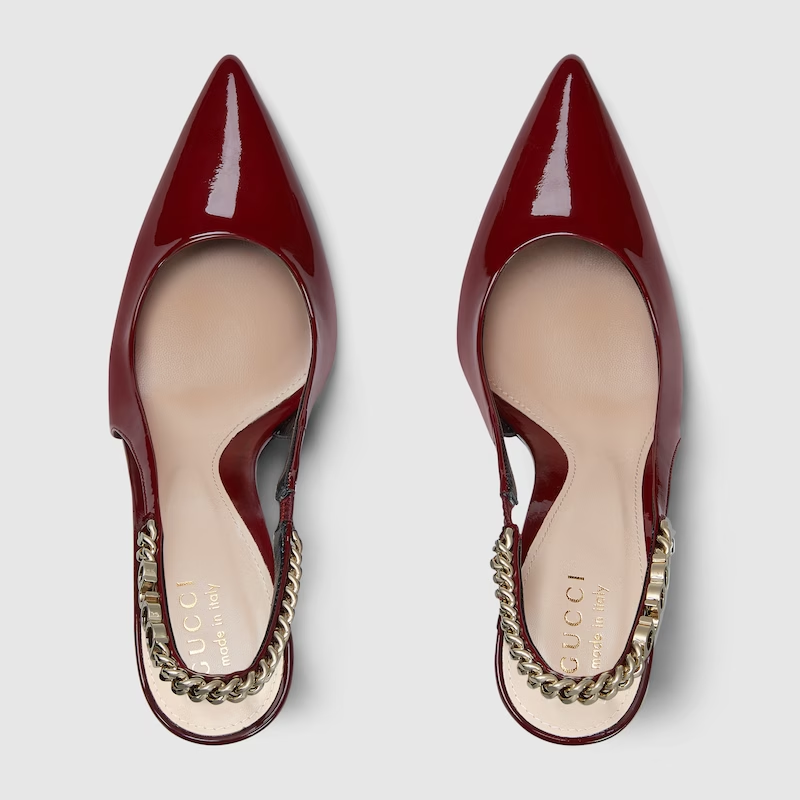 GUCCI SIGNORIA SLINGBACK PUMP